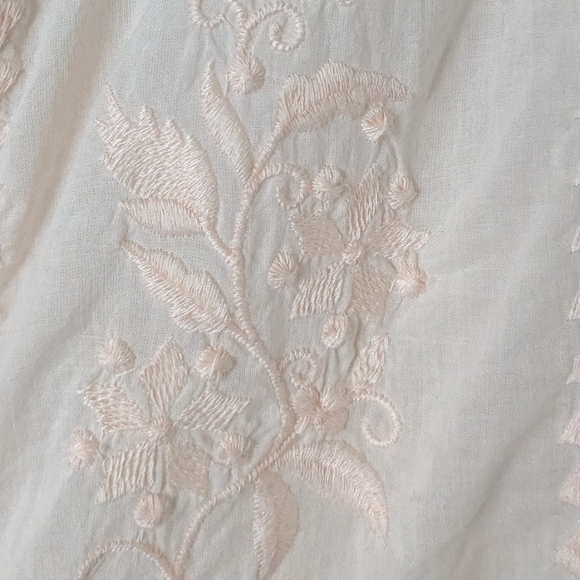 Embroidery cotton blouse by J Jill - Picture 4 of 8